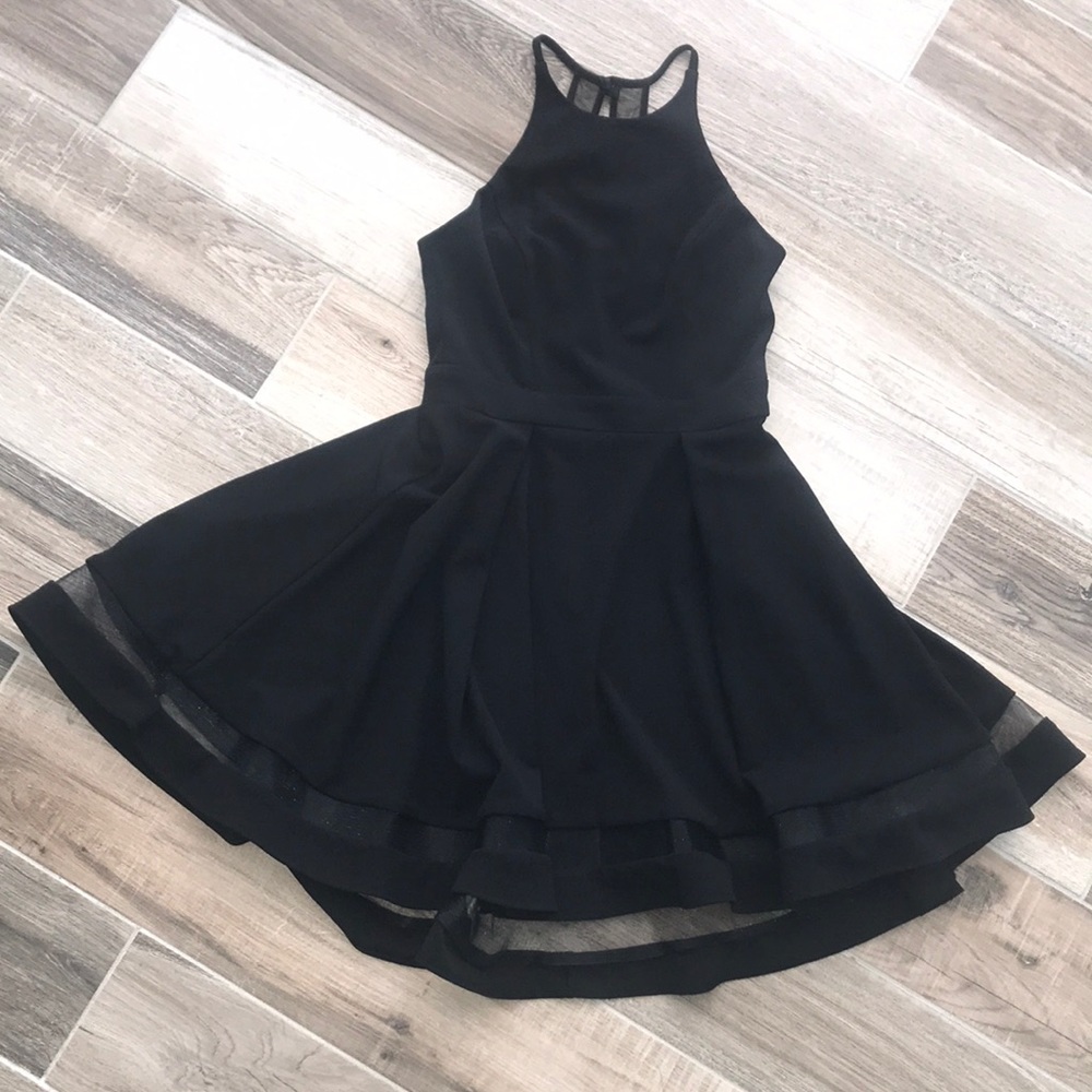Beautiful! B. Darling Blk dress. Sz 7/8 hoco/prom